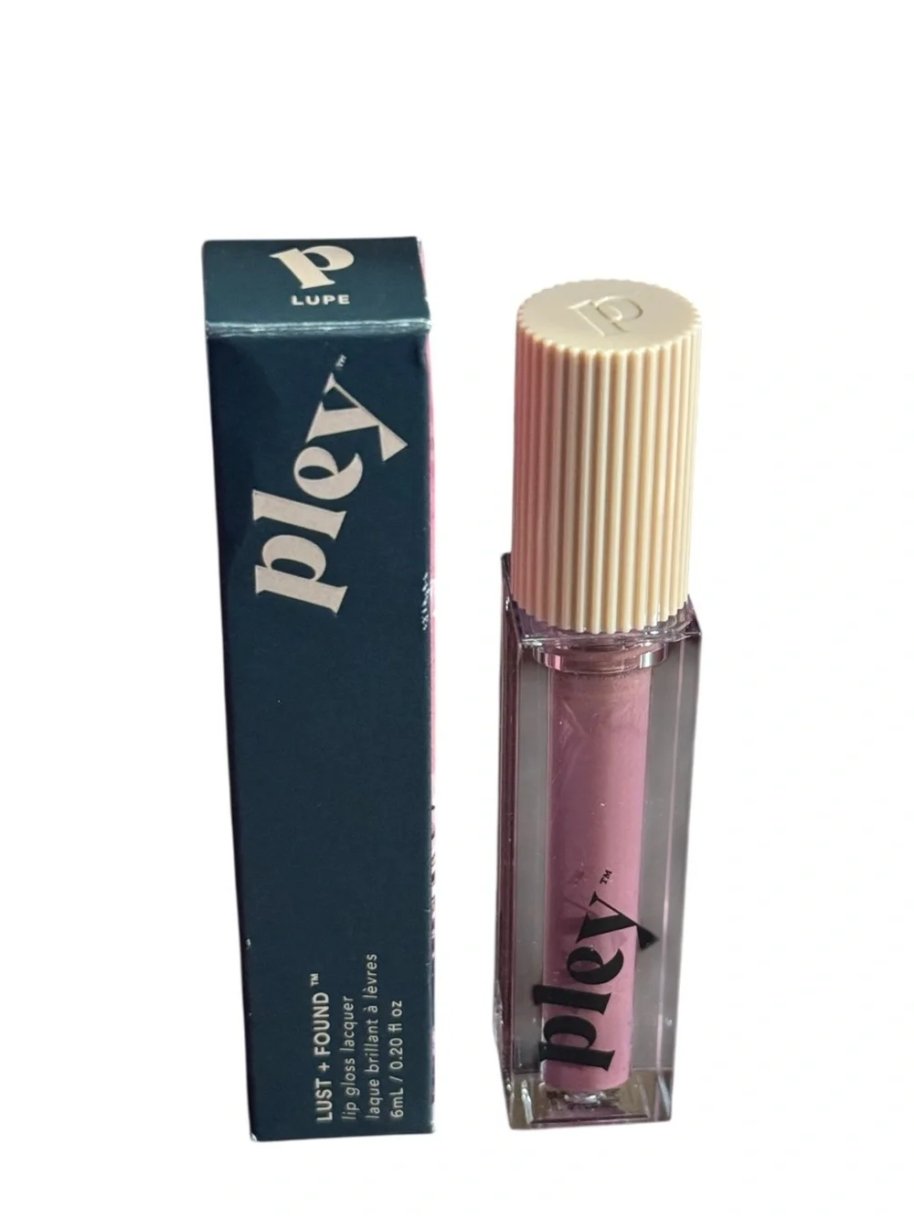 Pley Lust + Found Lip Gloss Lacquer Lupe 6ml 0.20oz New In Box
